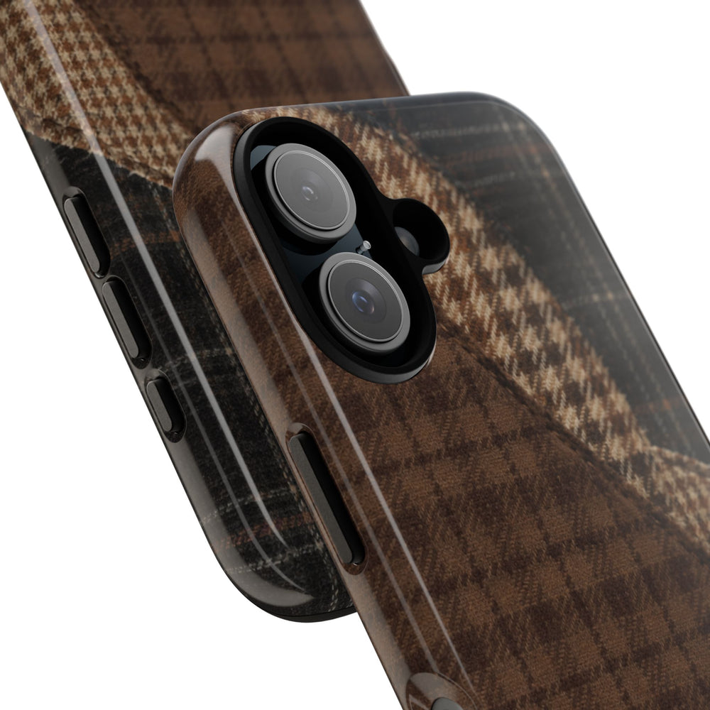 Rustic Brown Retro Tough Case