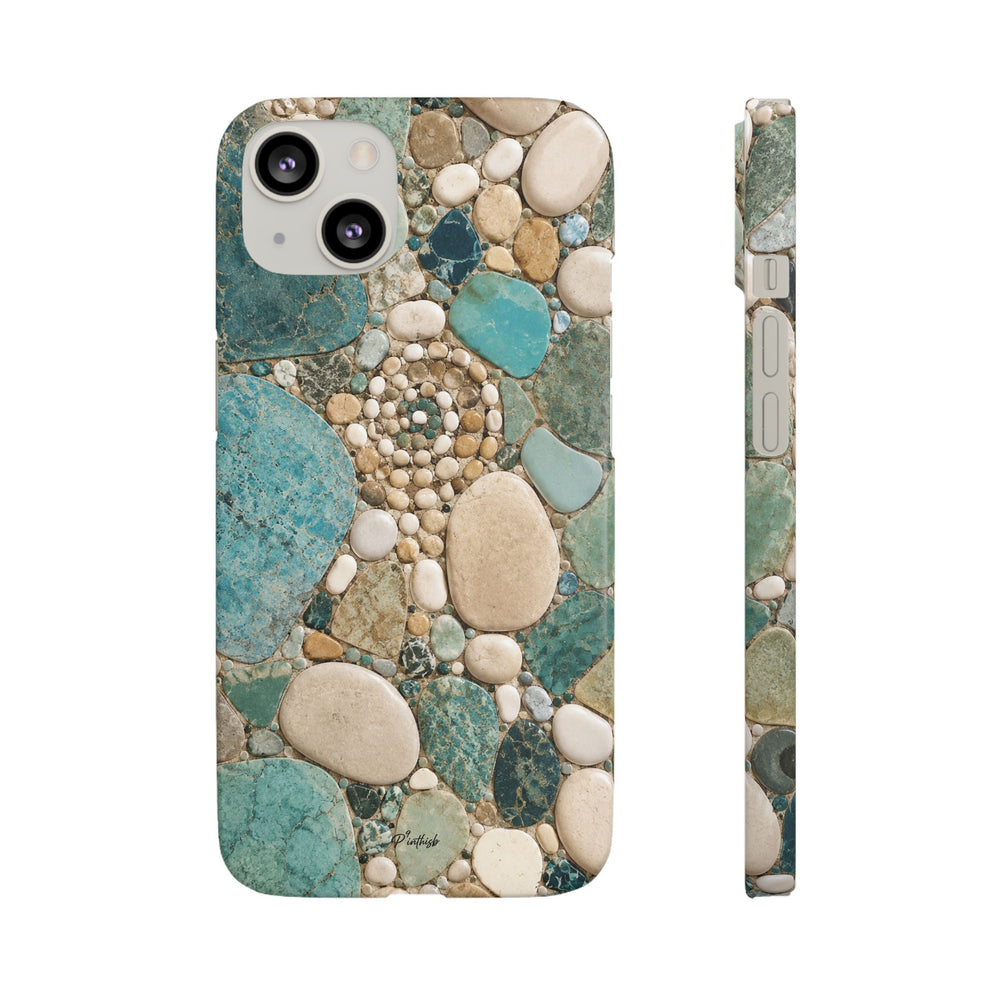 Sea Glass Mosaic Snap Case