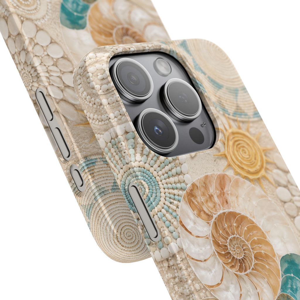 Coastal Seashell Snap Case