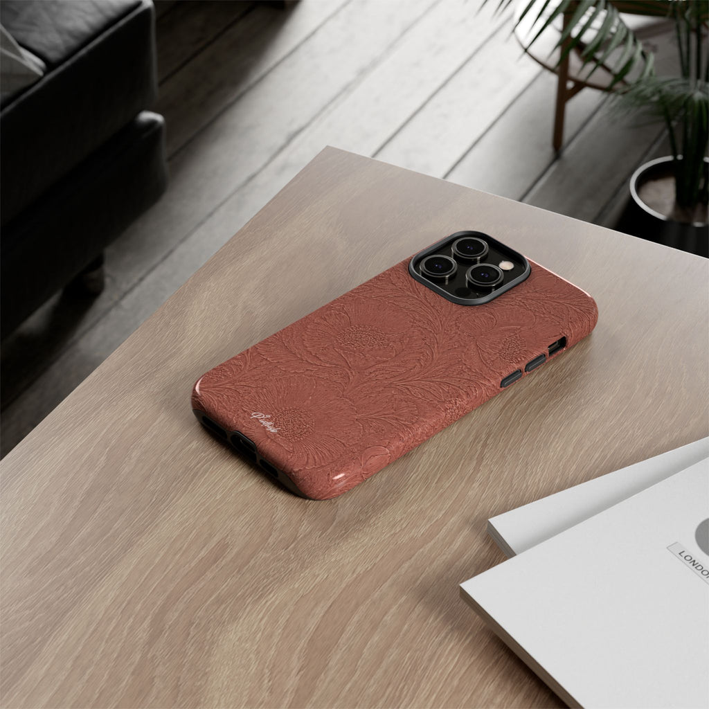 Embossed Floral Tough Case