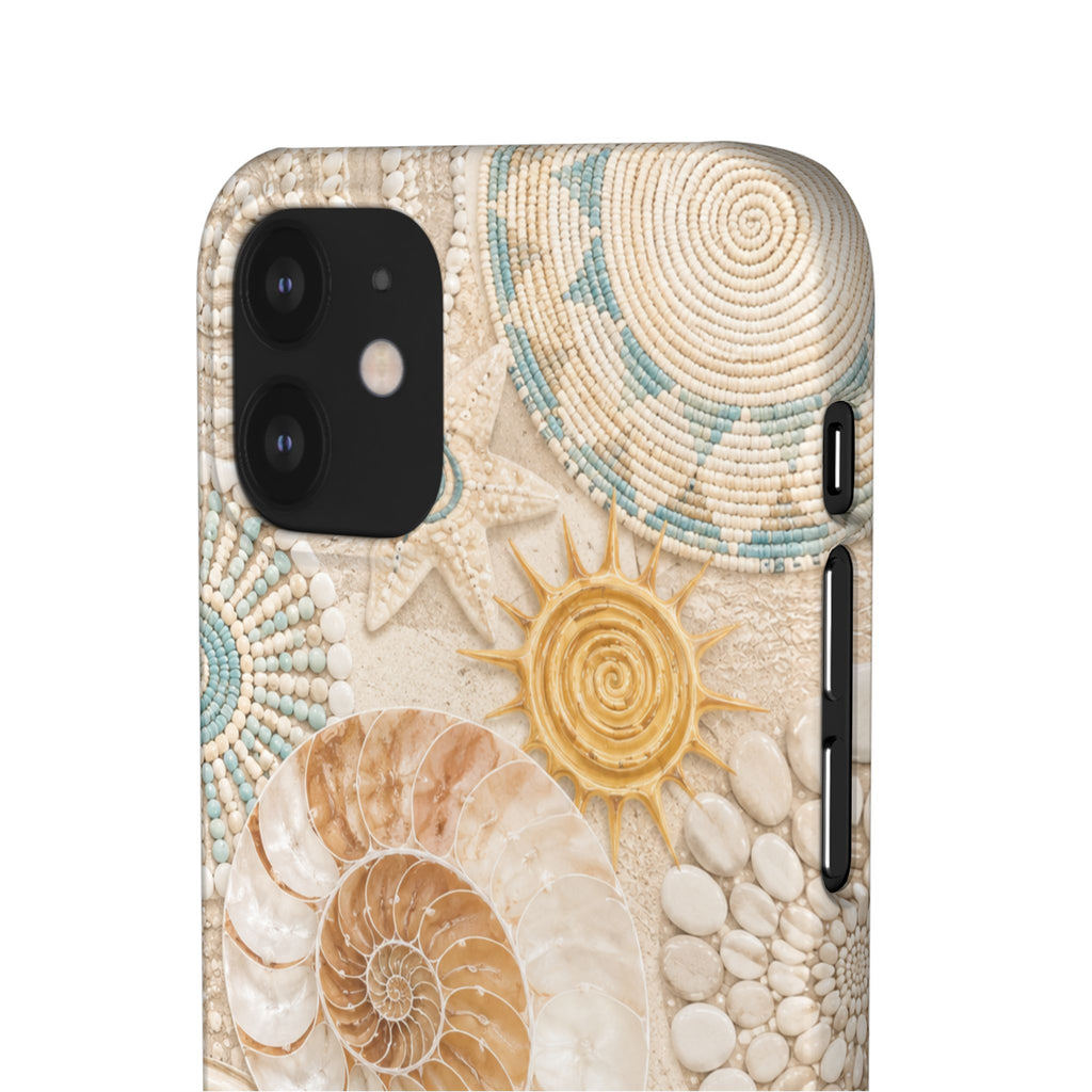 Coastal Seashell Snap Case