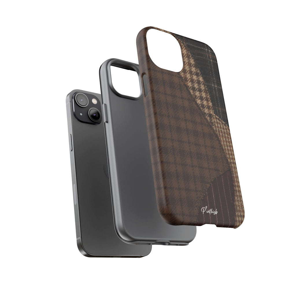 Rustic Brown Retro Tough Case
