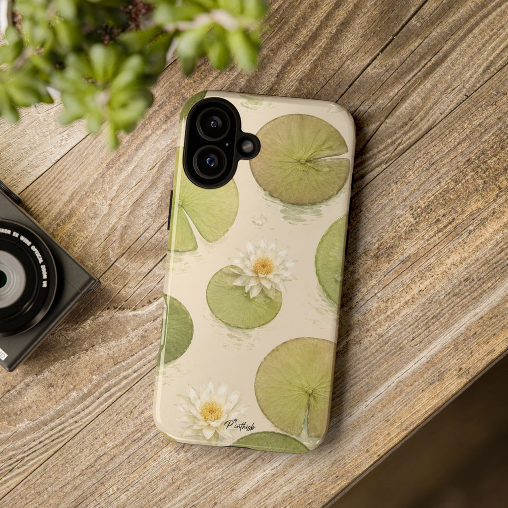 Water Lily Tough Phone Case