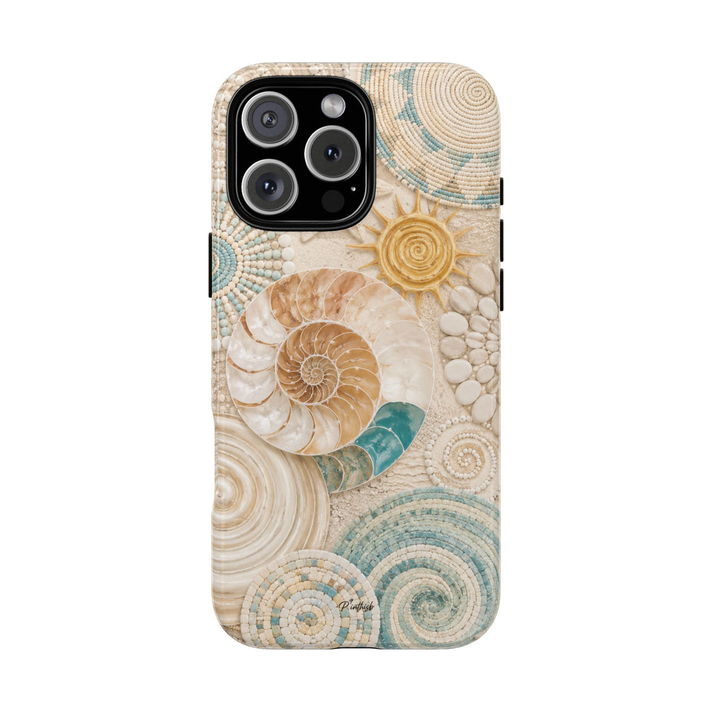 Coastal Seashell Tough Case