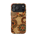 Bohemian Woven Basket Pattern Tough Case