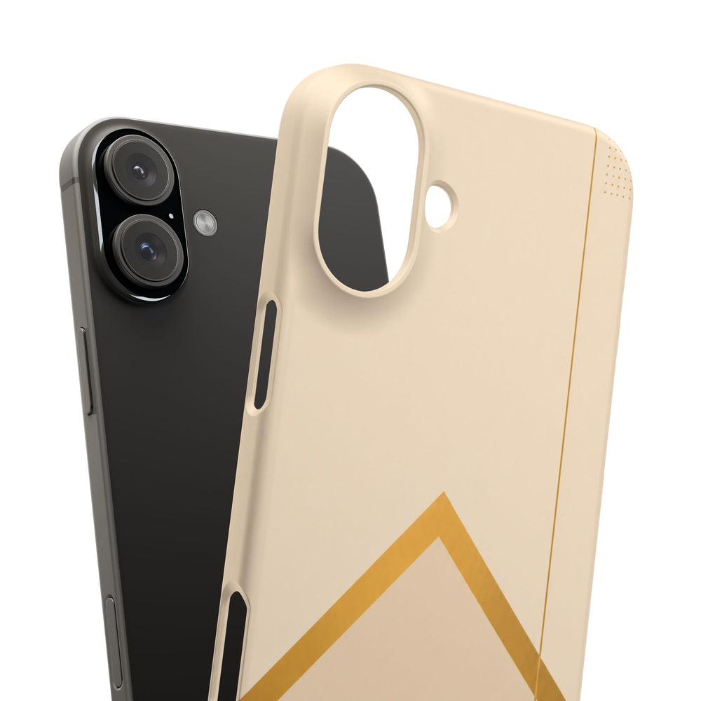 Gold Malboro Inspired Snap Phone Case
