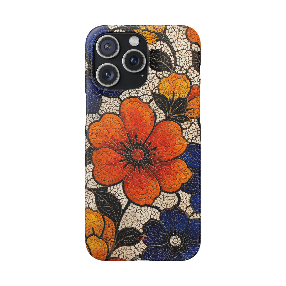 Floral Mosaic Snap Case