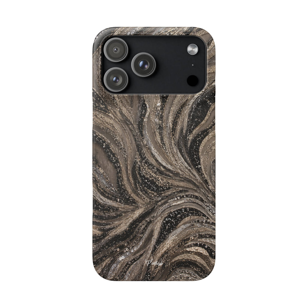 Neutral Swirl Protective Snap Case