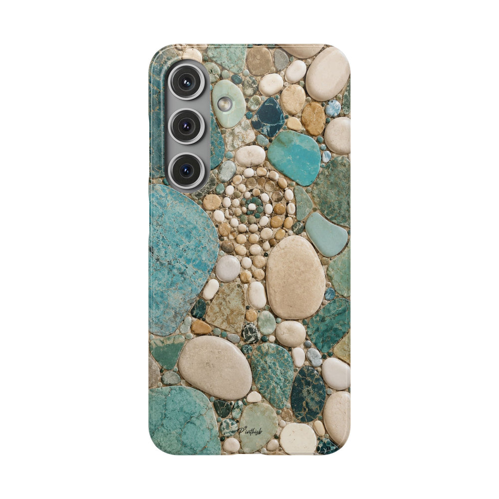 Sea Glass Mosaic Snap Case