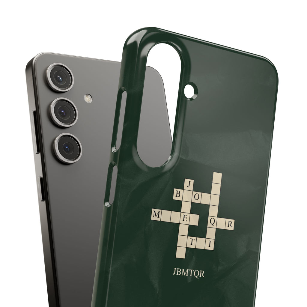 "JBMTQR crossword" Snap Phone Case
