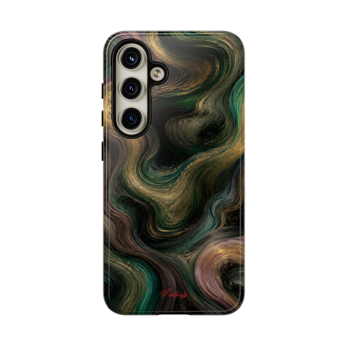 Marbled Forest Tough Phone Case