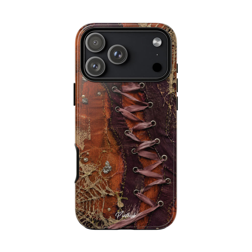 Vintage Leather Lace Tough Case