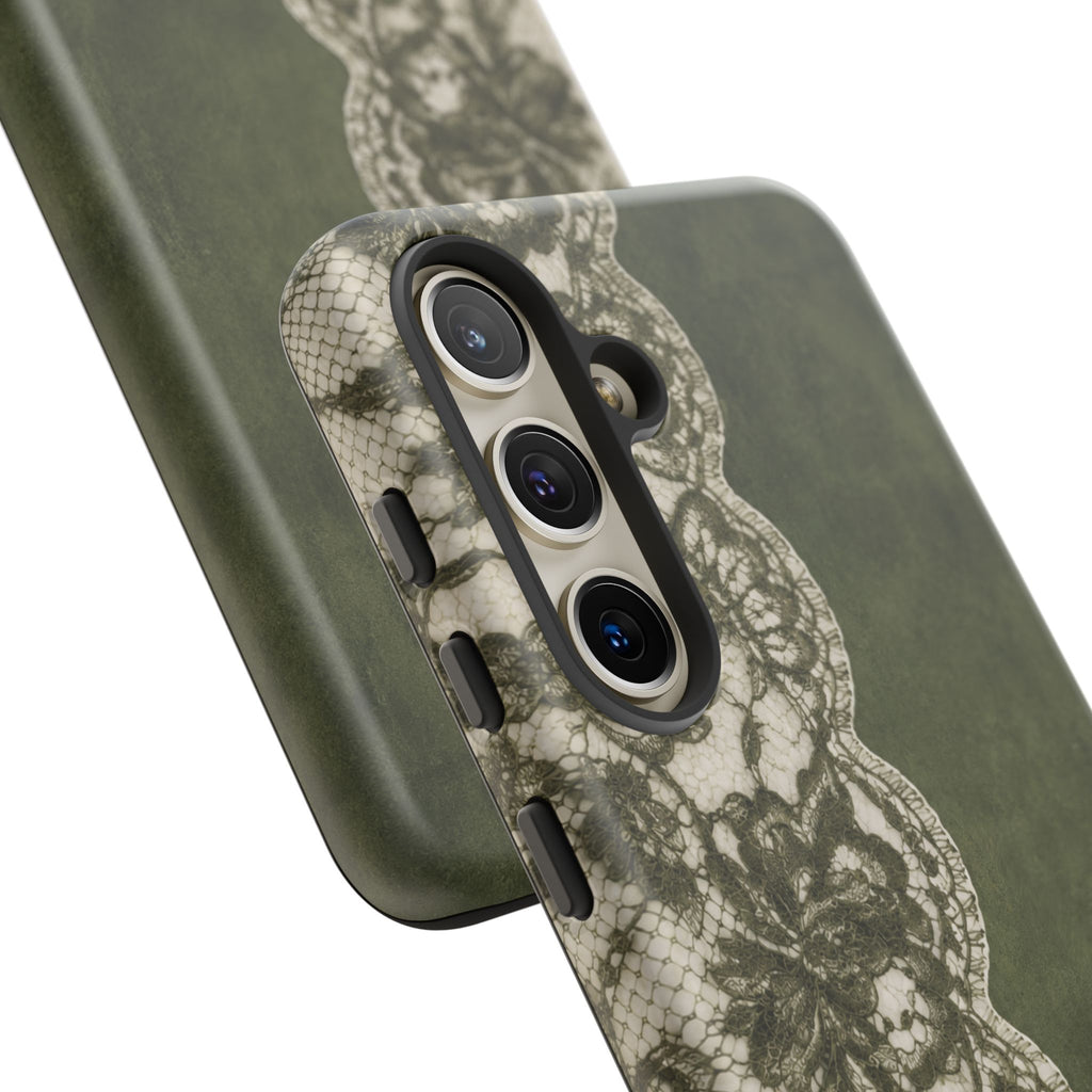 Olive Lace Tough Case