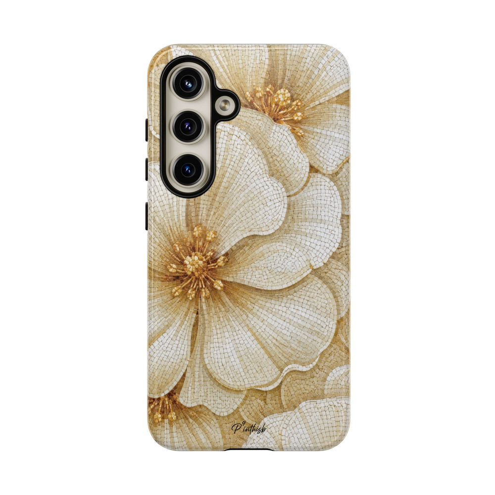 Floral Gold Bloom Tough Case