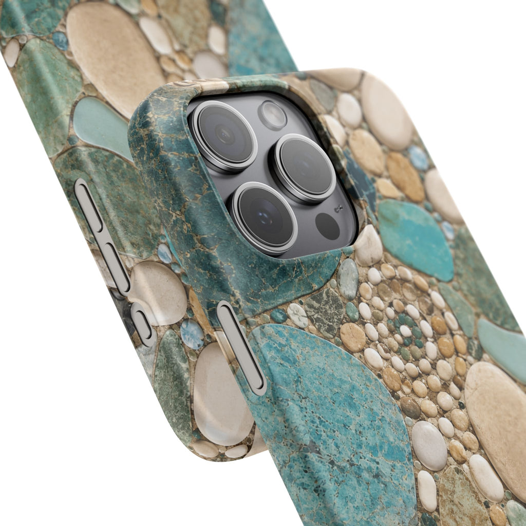 Sea Glass Mosaic Snap Case