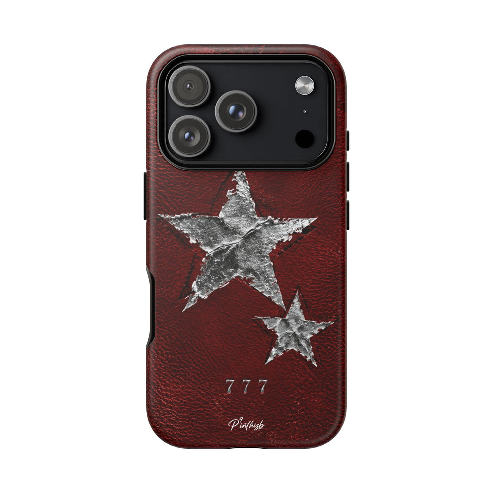777 Metallic Stars Phone Case