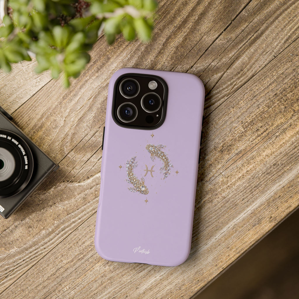 Pisces Glitter Phone Case