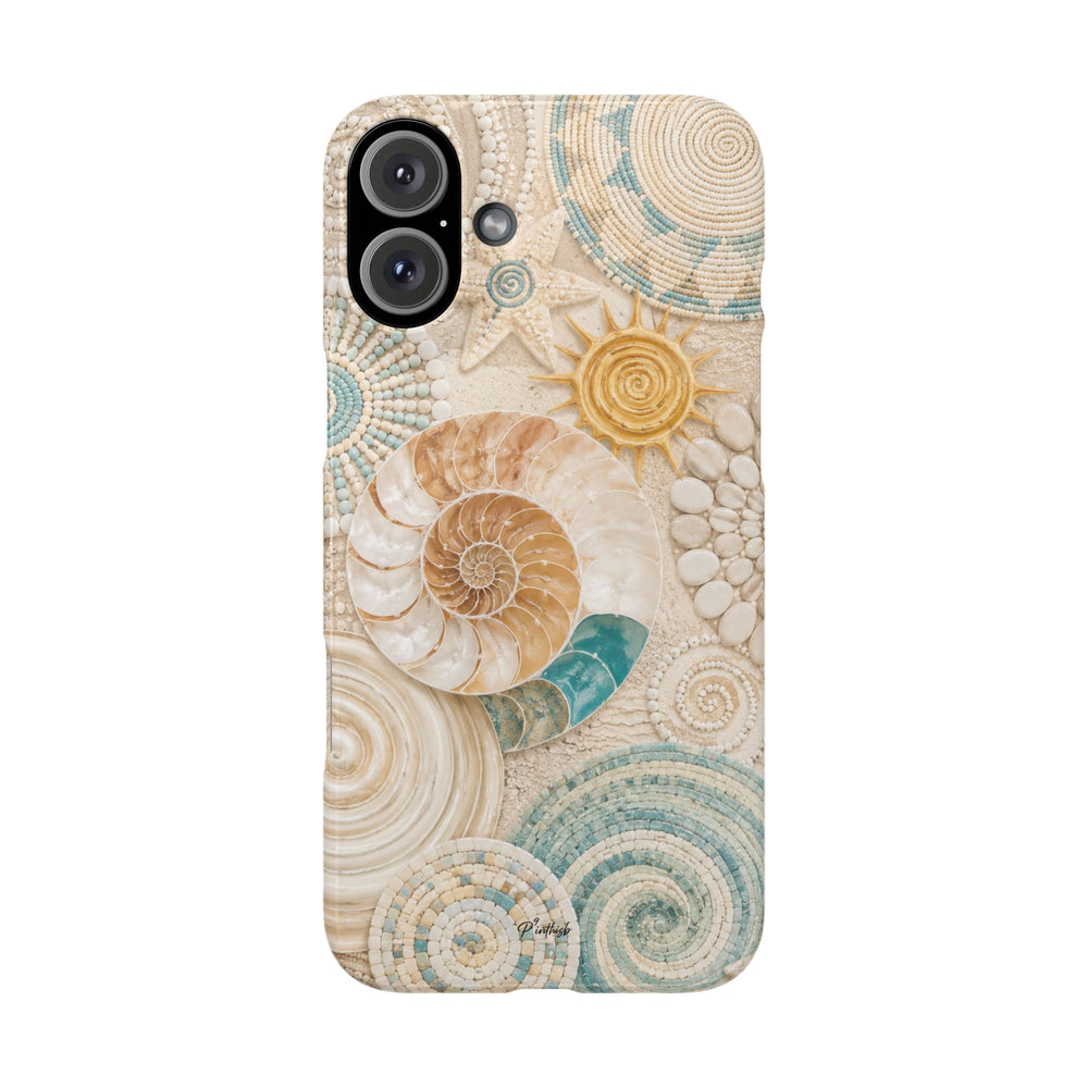Coastal Seashell Snap Case