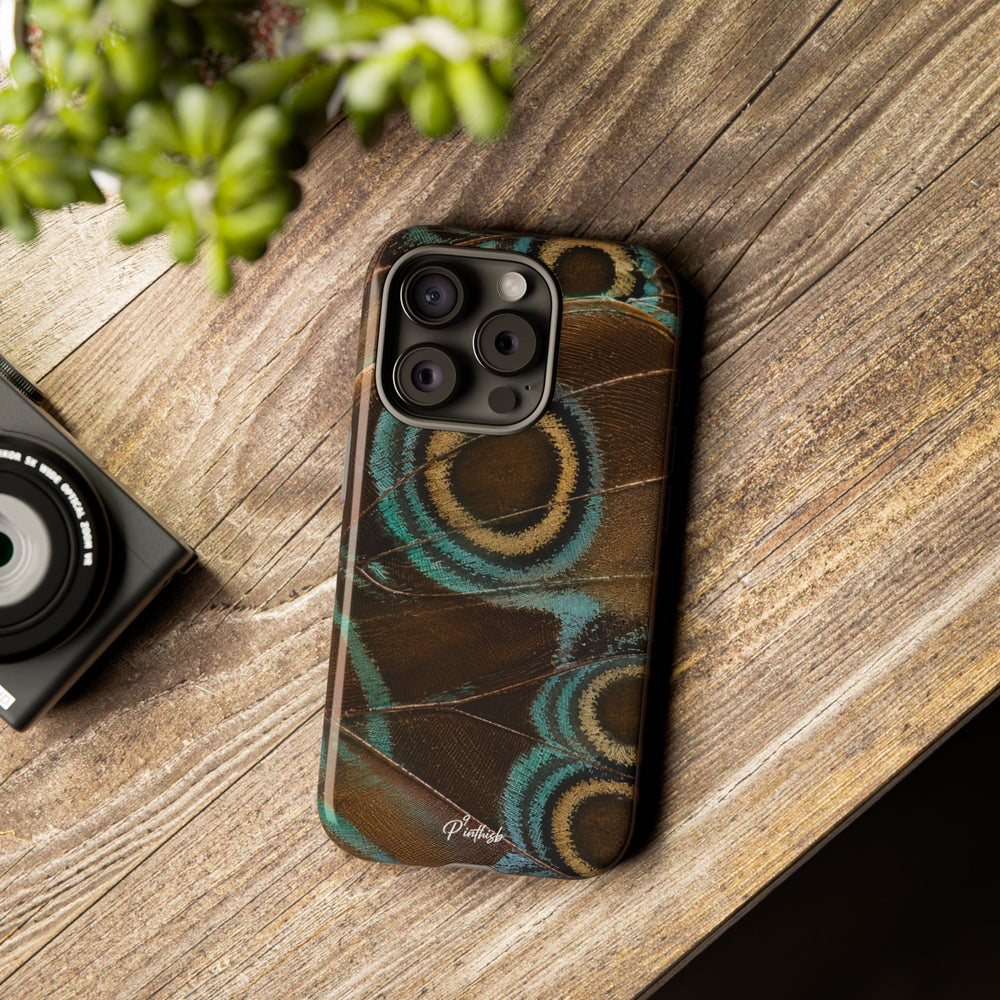 Peacock Feather Pattern Tough Case