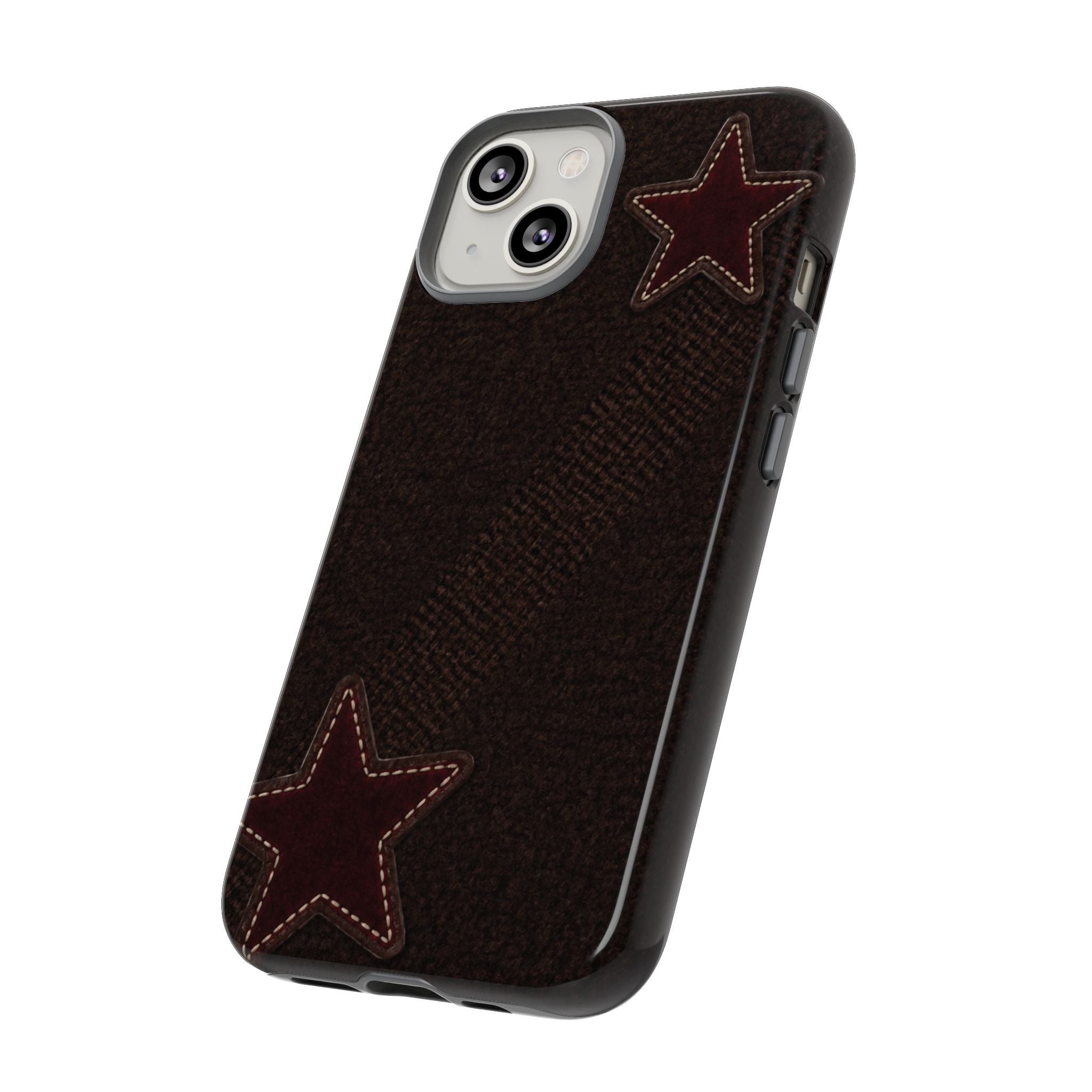 Rustic Stitched Star Phone Case