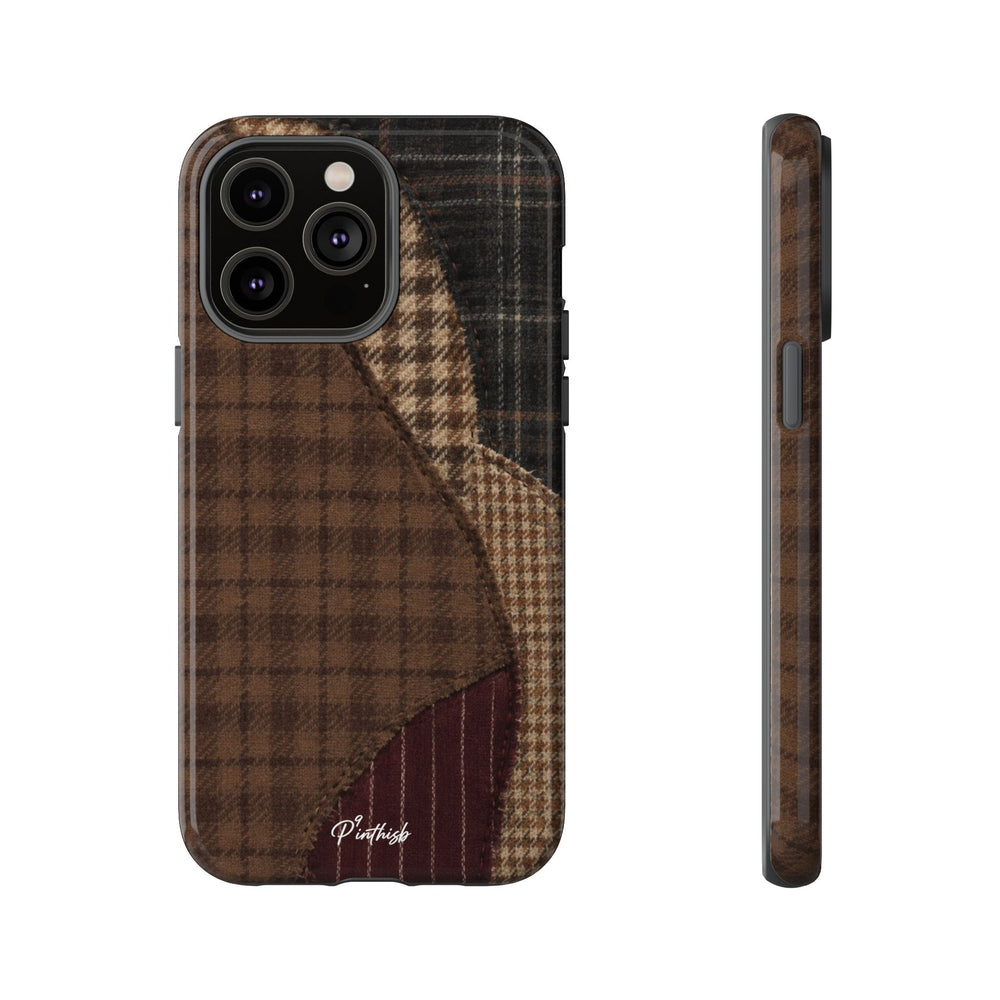 Rustic Brown Retro Tough Case