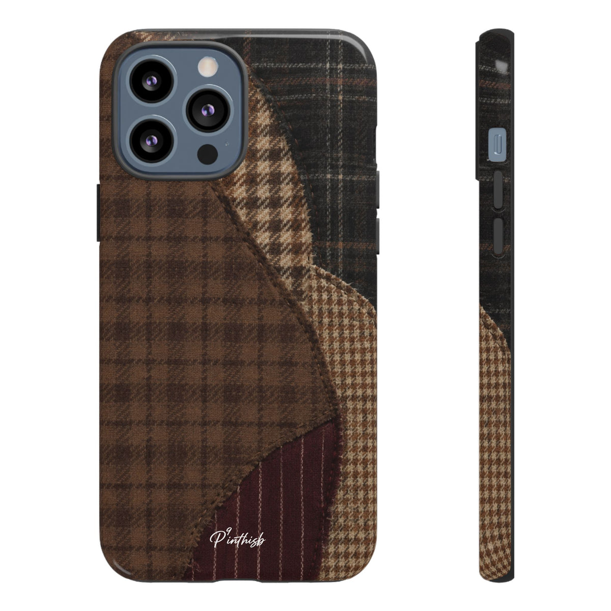Rustic Brown Retro Tough Case