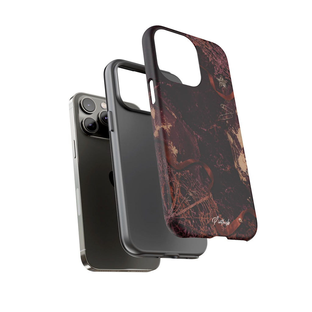 Dark Maroon Vintage Tough Case