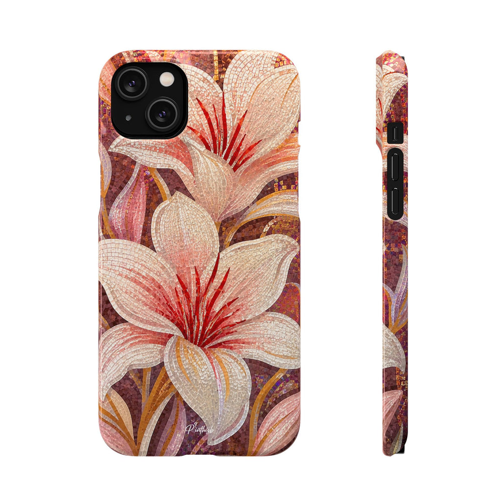 Floral Lily Snap Case