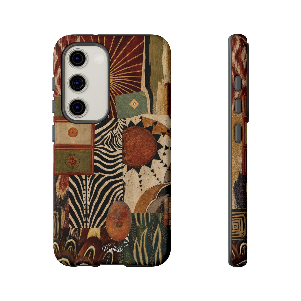 Abstract Boho Collage Tough Case
