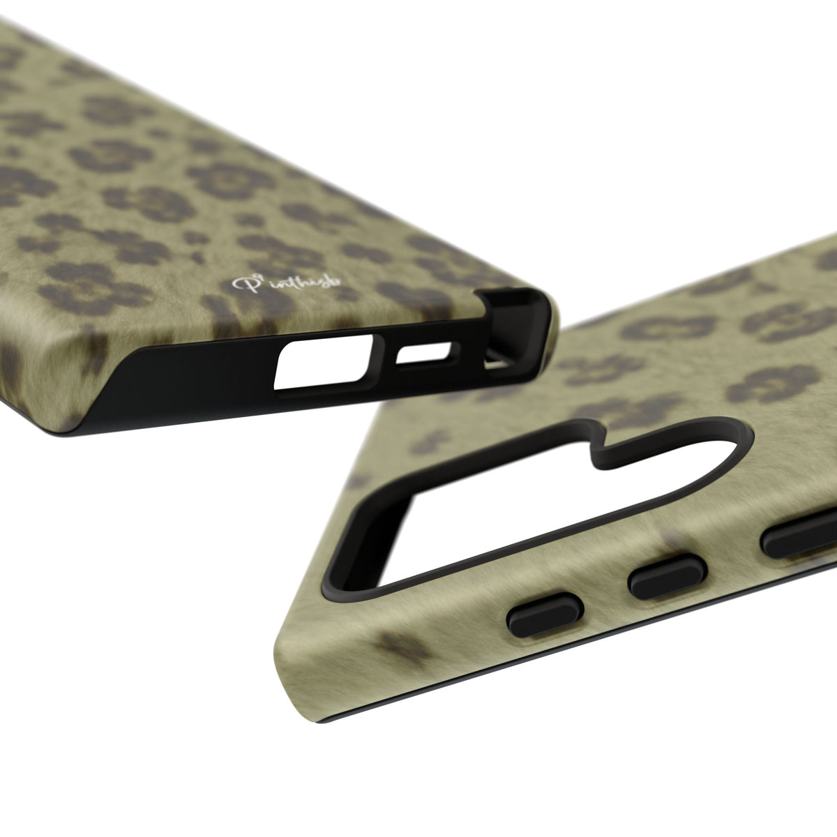 Olive Leopard Print Tough Case