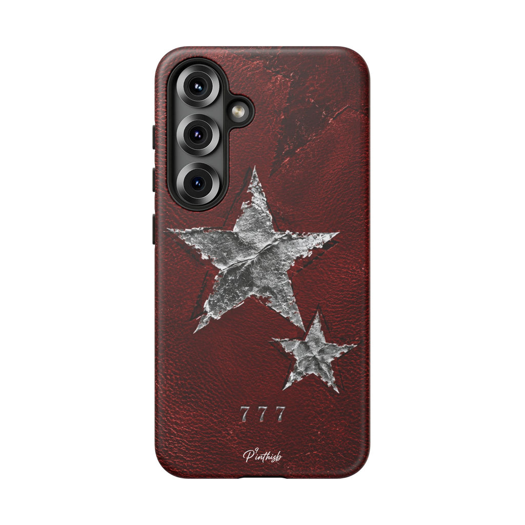 777 Metallic Stars Phone Case