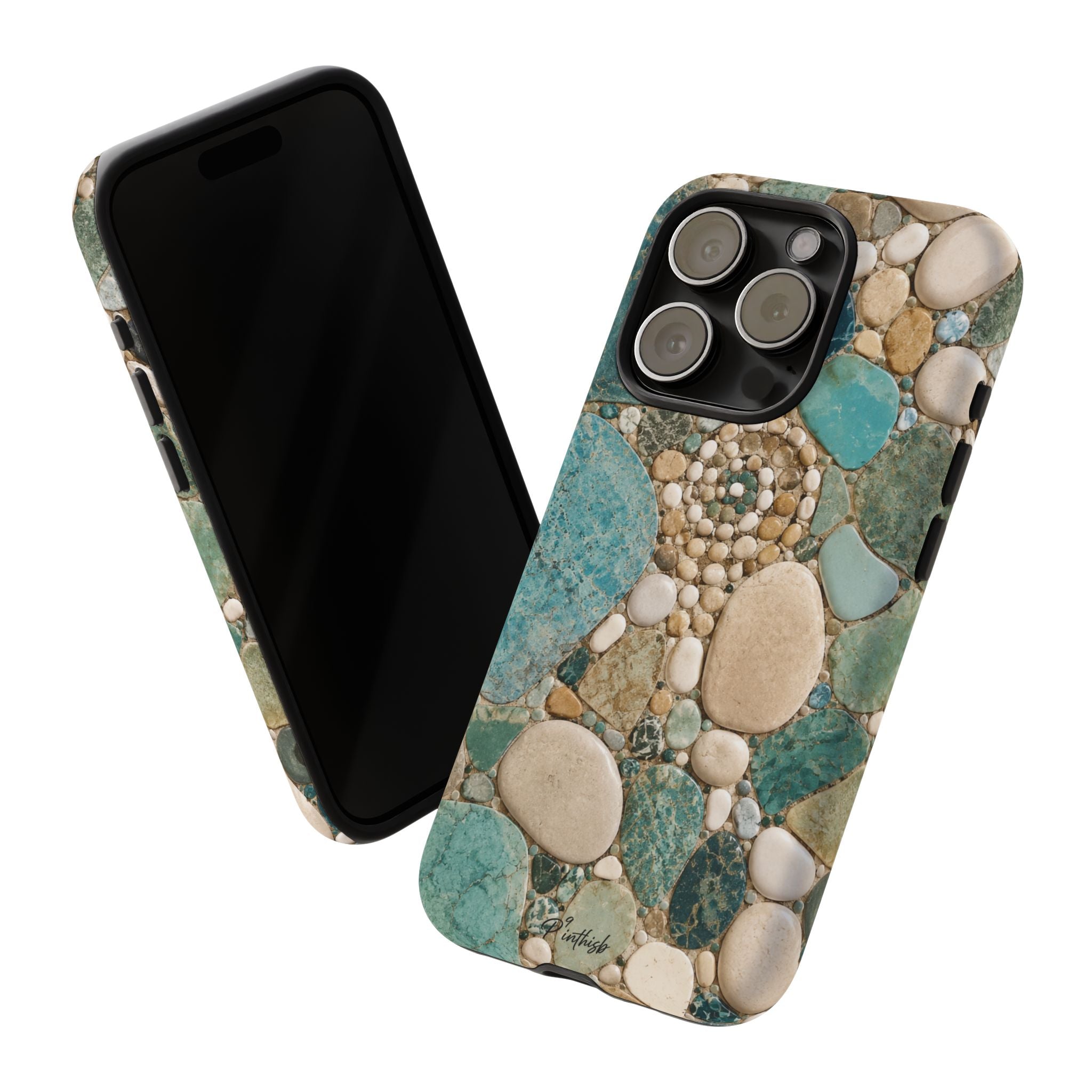 Sea Glass Mosaic Tough Case