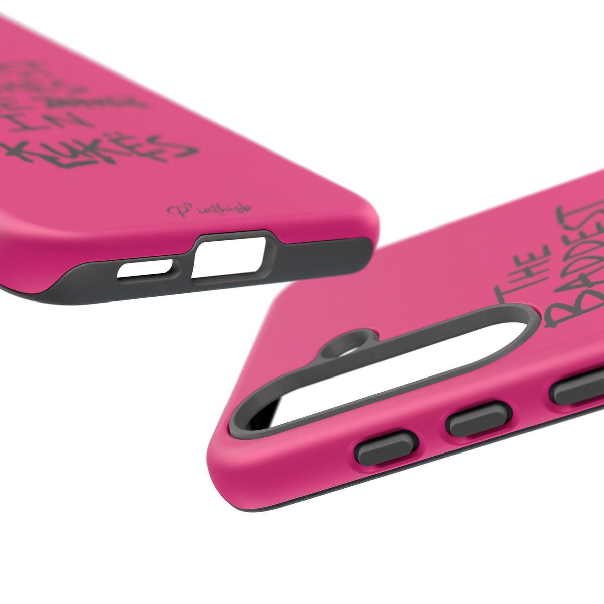 "The Baddest B*tches Are In Kukës" Hot Pink Case