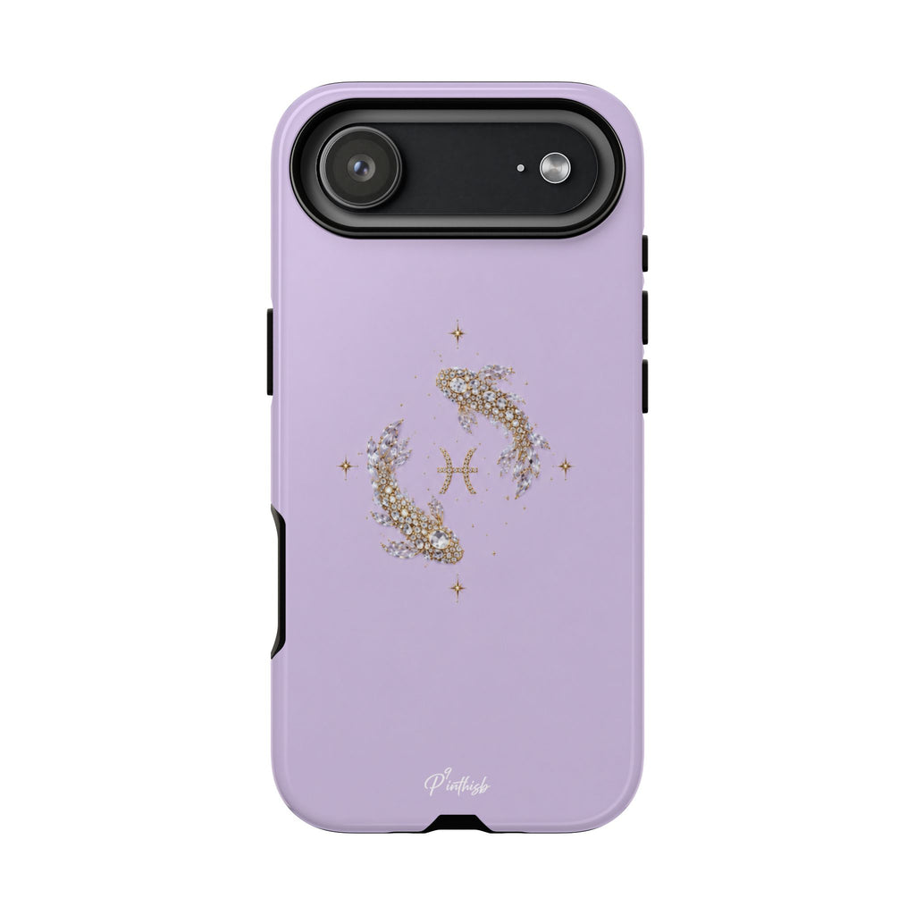Pisces Glitter Phone Case