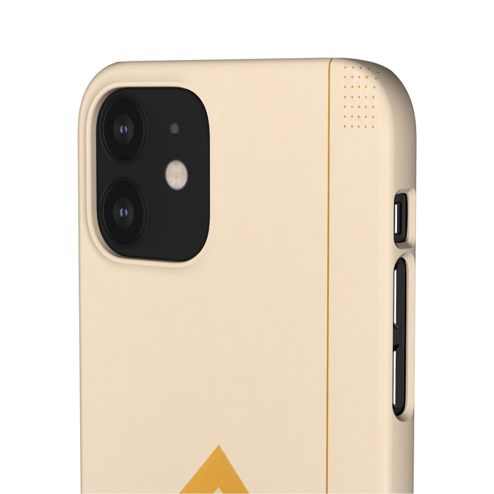 Gold Malboro Inspired Snap Phone Case