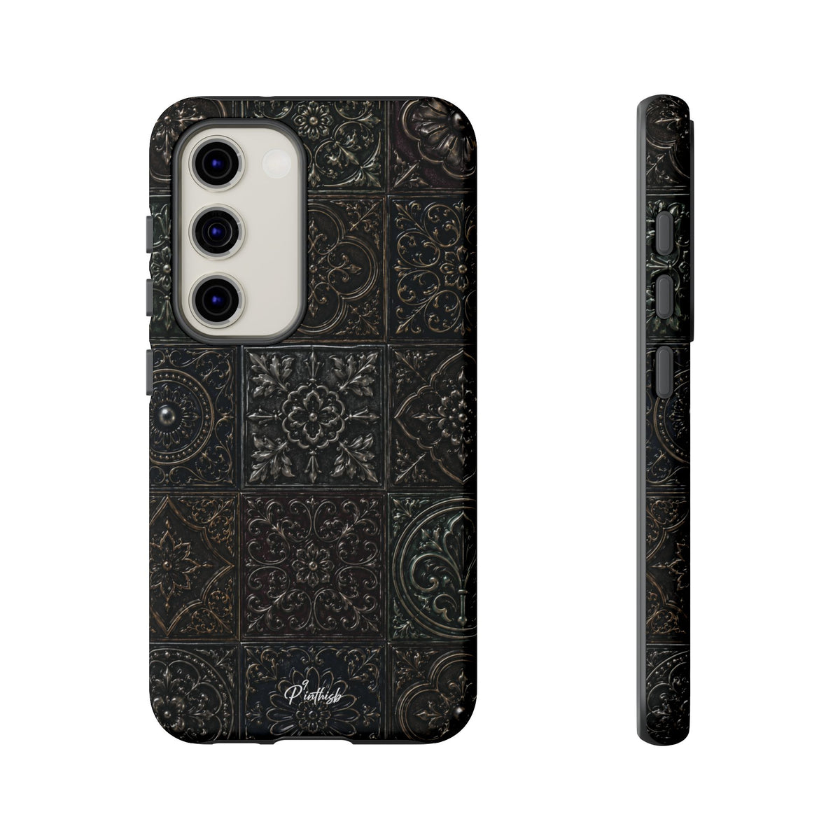 Mosaic Pattern Tough Phone Case