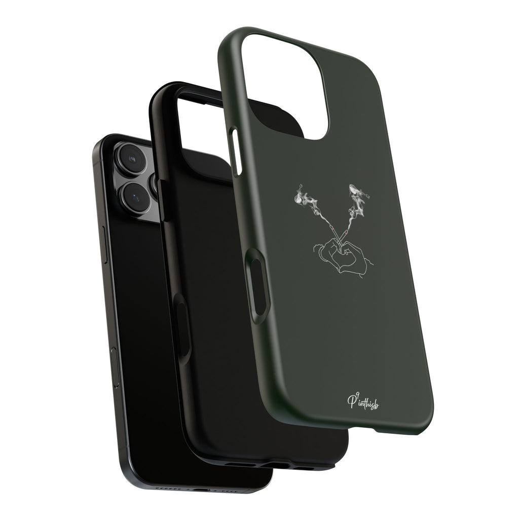 Smoke Heart Tough Case