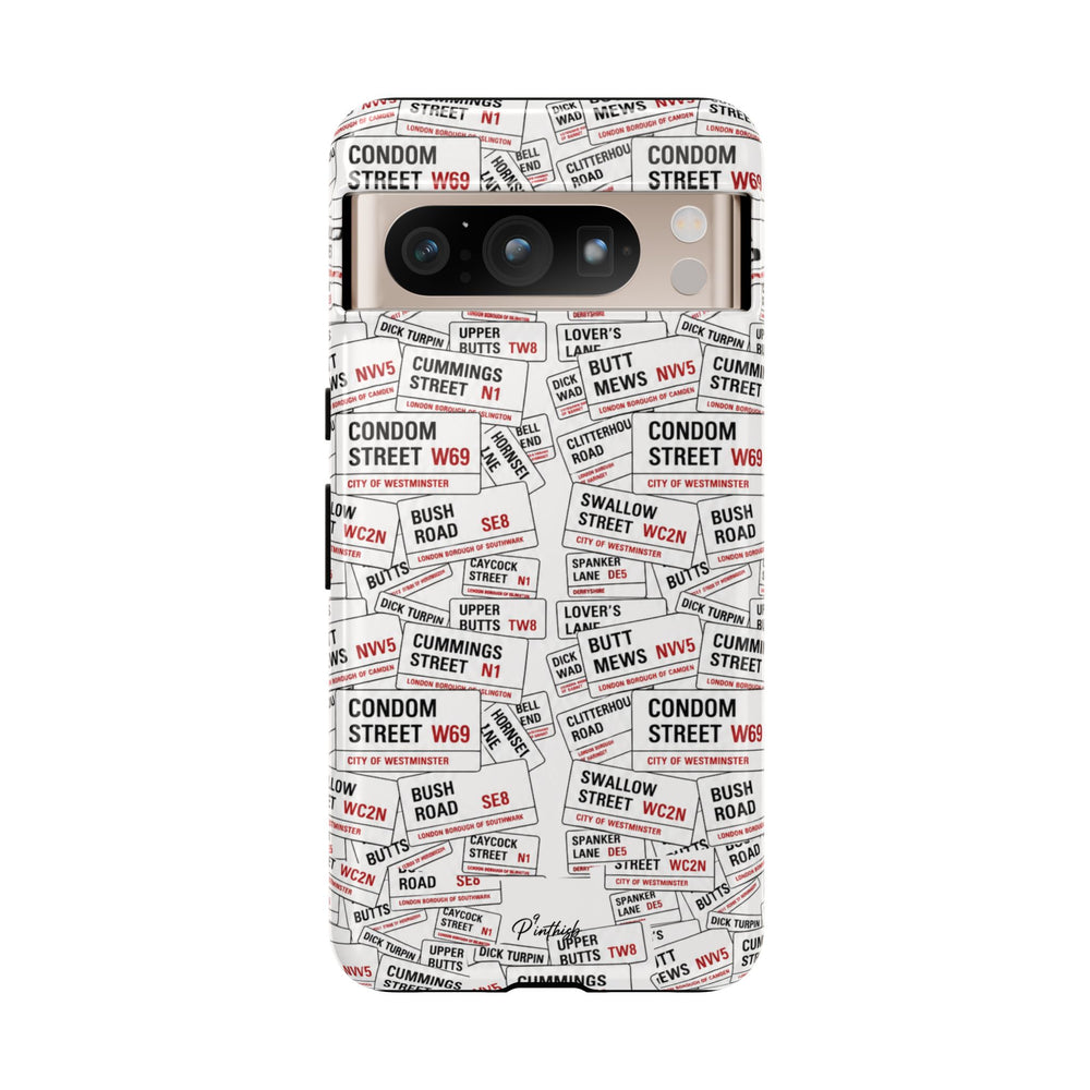 Cheeky London Street Signs Phone Case