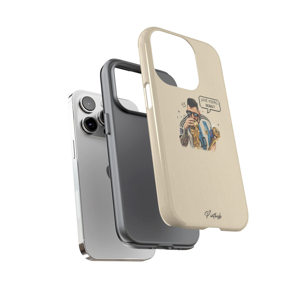 "G.O.A.T" Messi Tough Phone Case