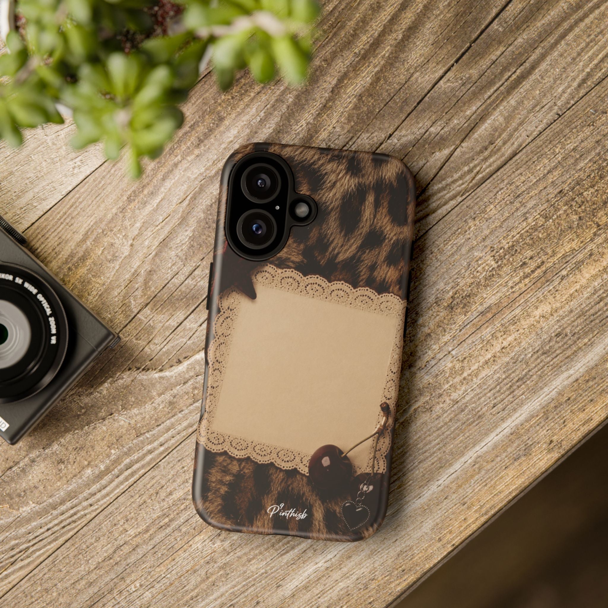 Personalized Leopard Lace Phone Case
