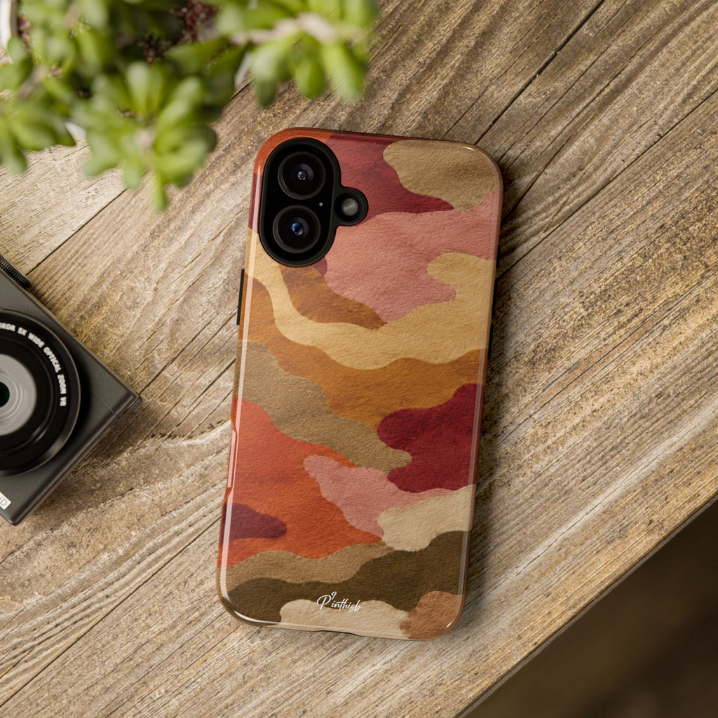 Watercolour Camo Tough Case