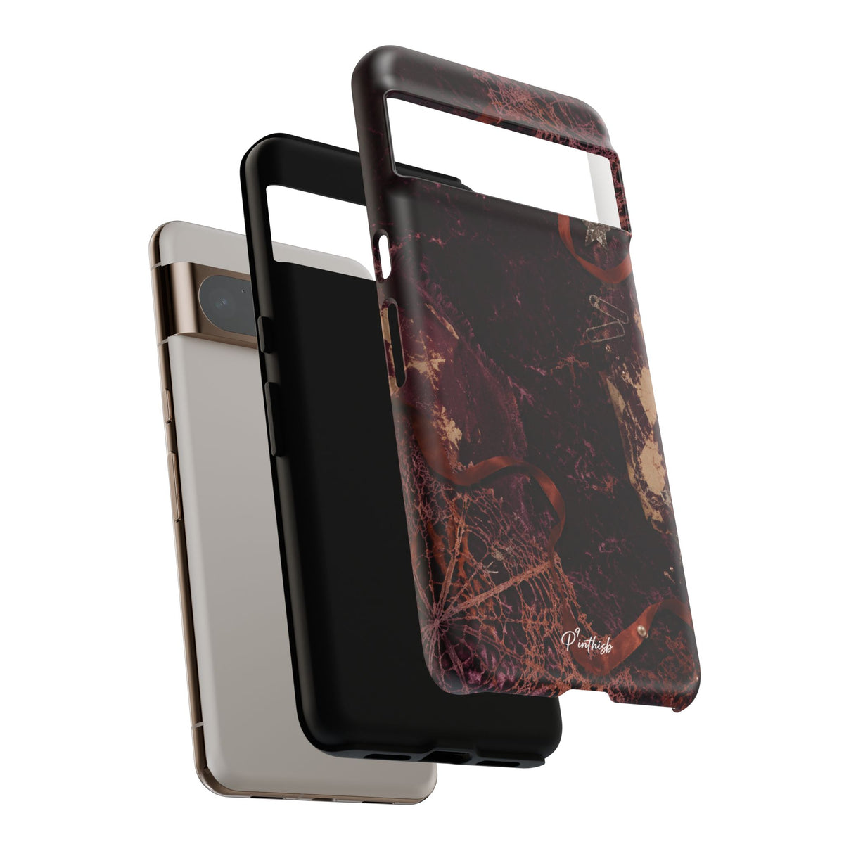 Dark Maroon Vintage Tough Case