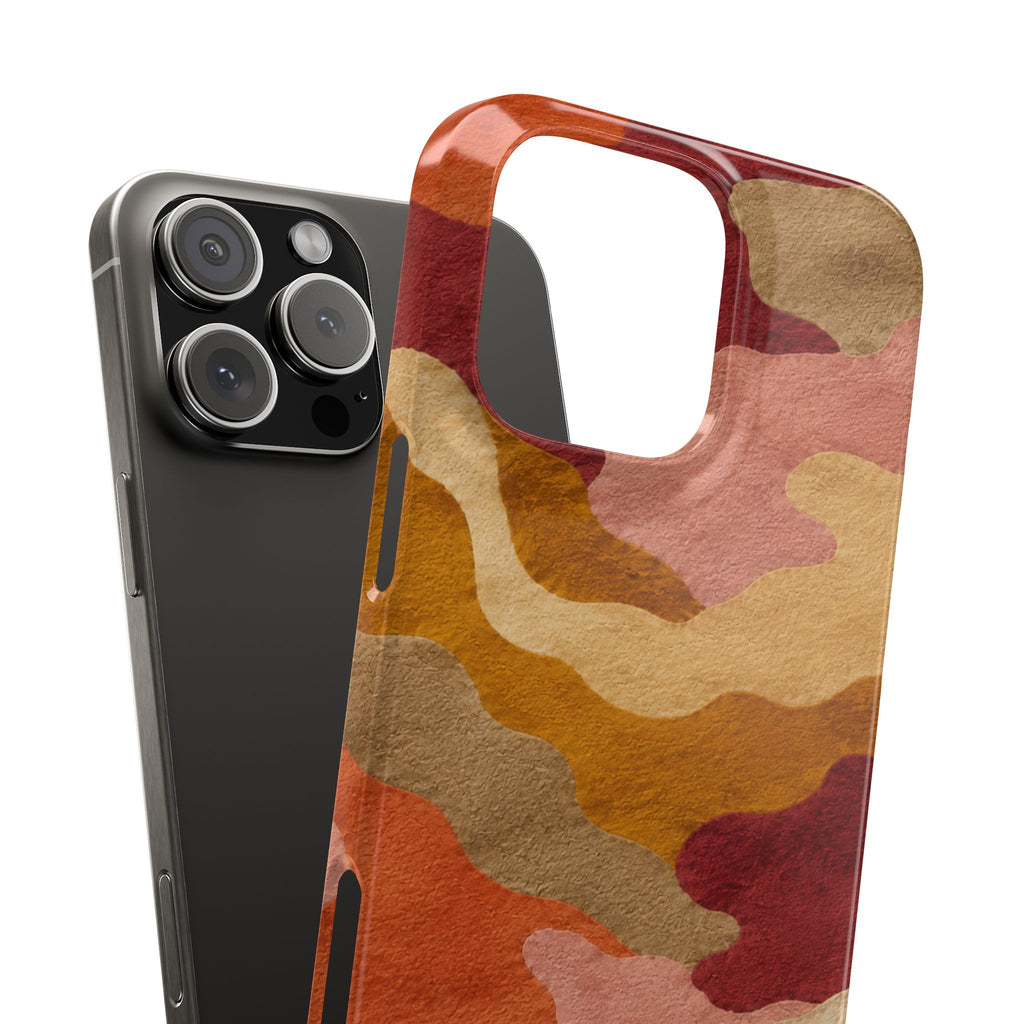 Watercolour Camo Snap Case