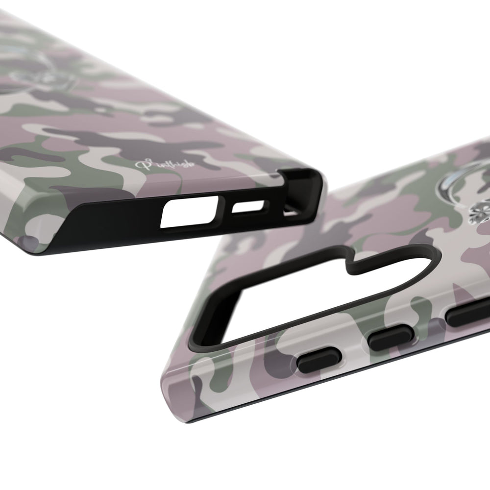 Camouflage Heart Tough Phone Case
