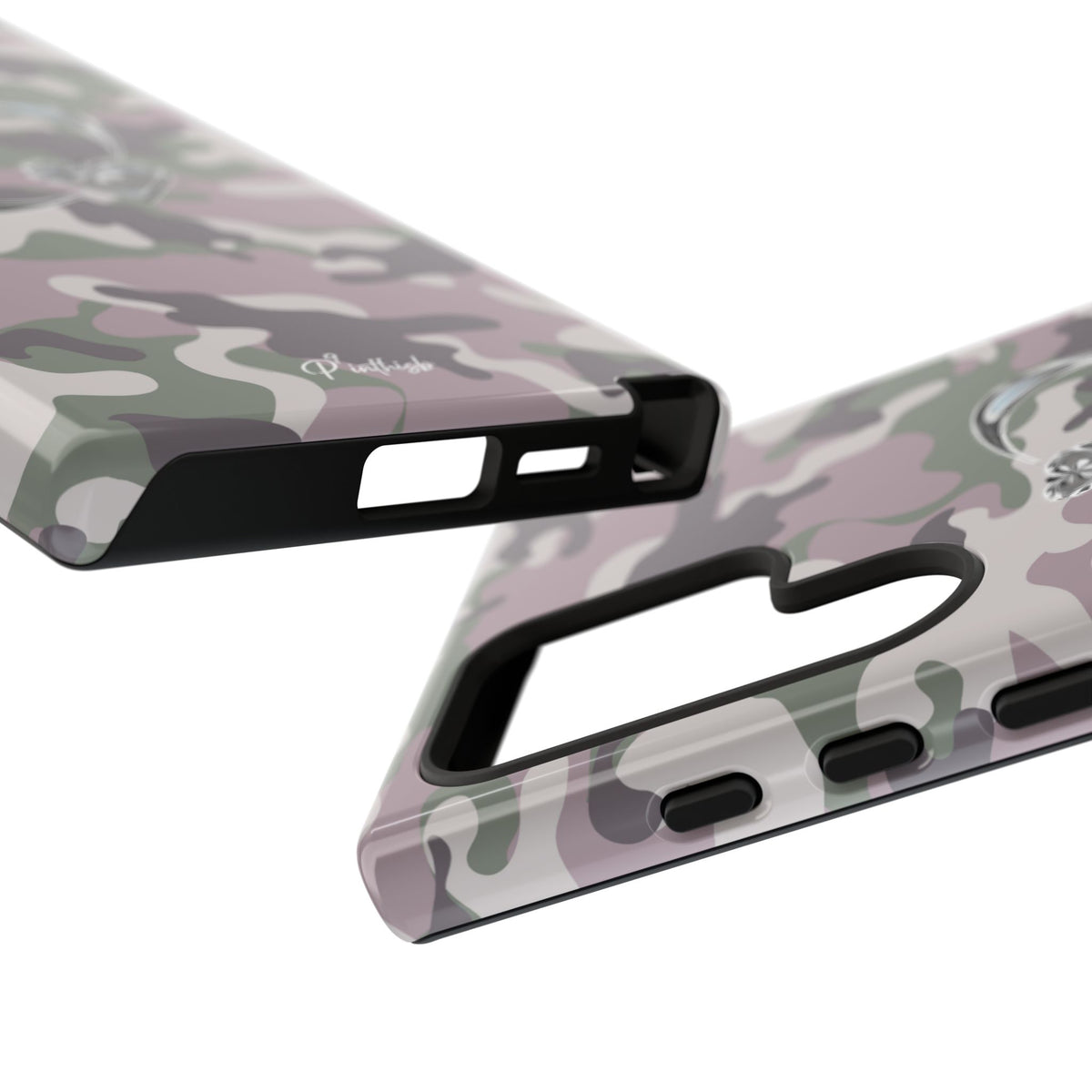 Camouflage Heart Tough Phone Case