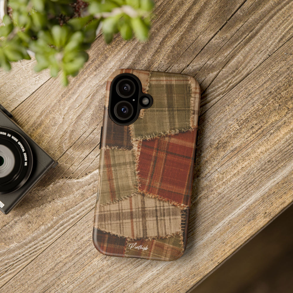 Rustic Fall Patchwork Tough Case