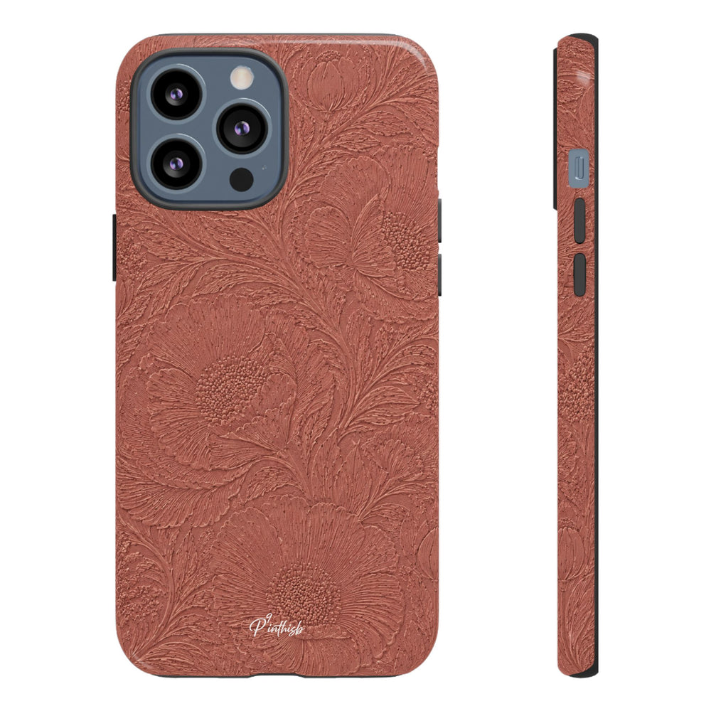 Embossed Floral Tough Case