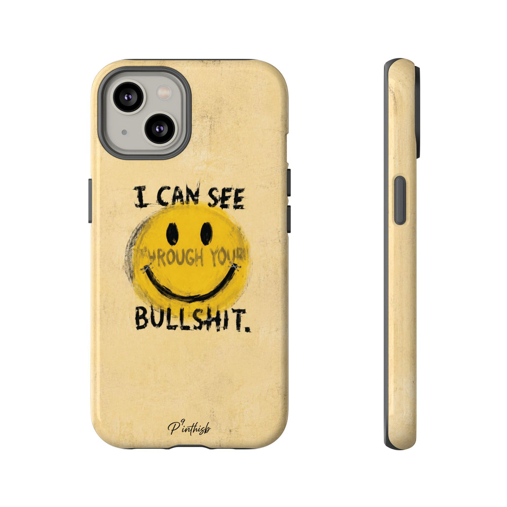 Smiley Anti-BS Tough Case