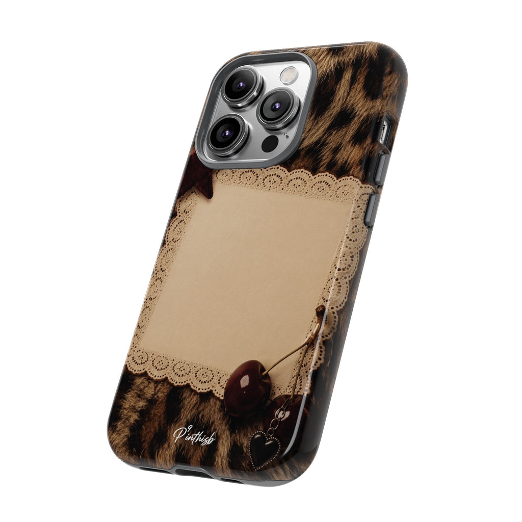 Personalized Leopard Lace Phone Case