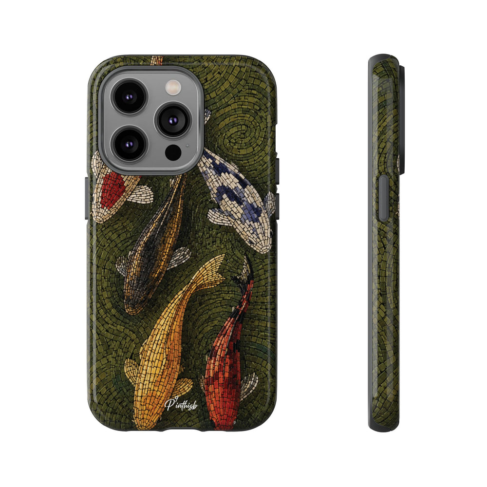 Fish Pond Tough Phone Case